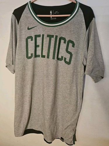 Boston Celtics Nike Dri Fit Men’s TShirt Size LARGE L NBA