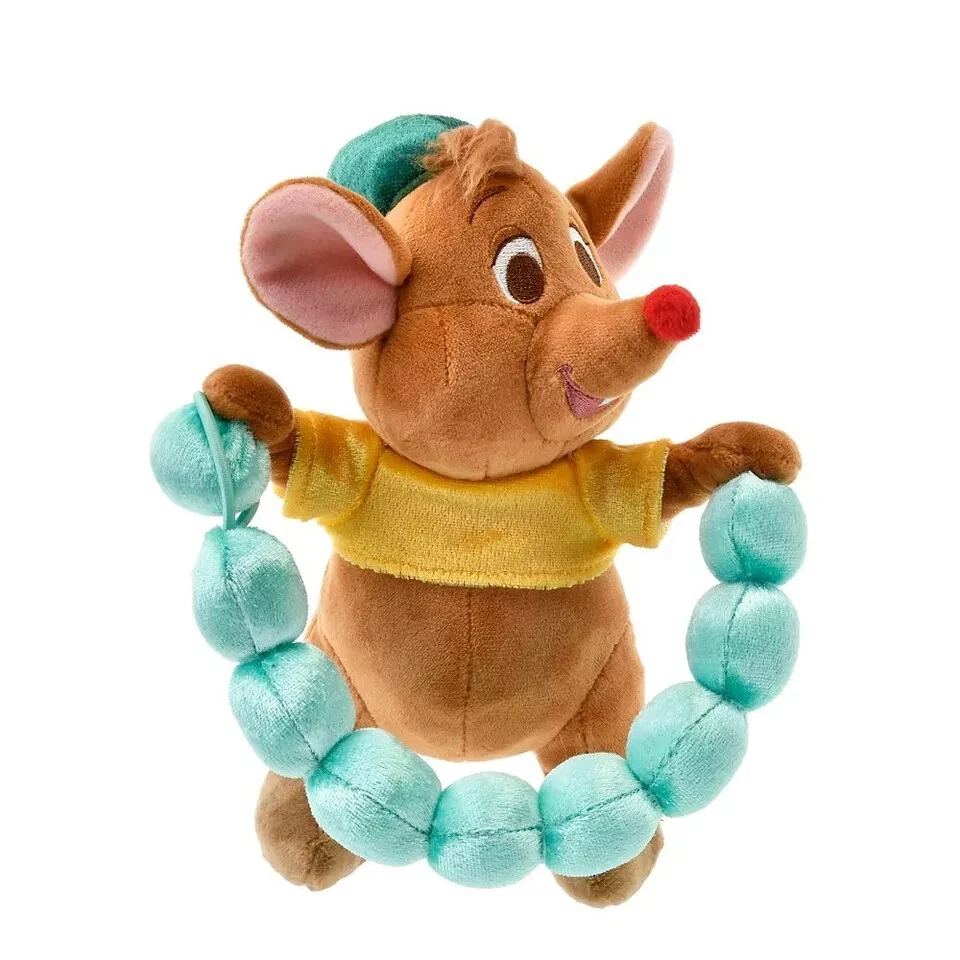 ÚLTIMO Disney Store Japón Cenicienta Ratón Gus Peluche Cortina Borla Peluche ... - Imagen 3 de 4