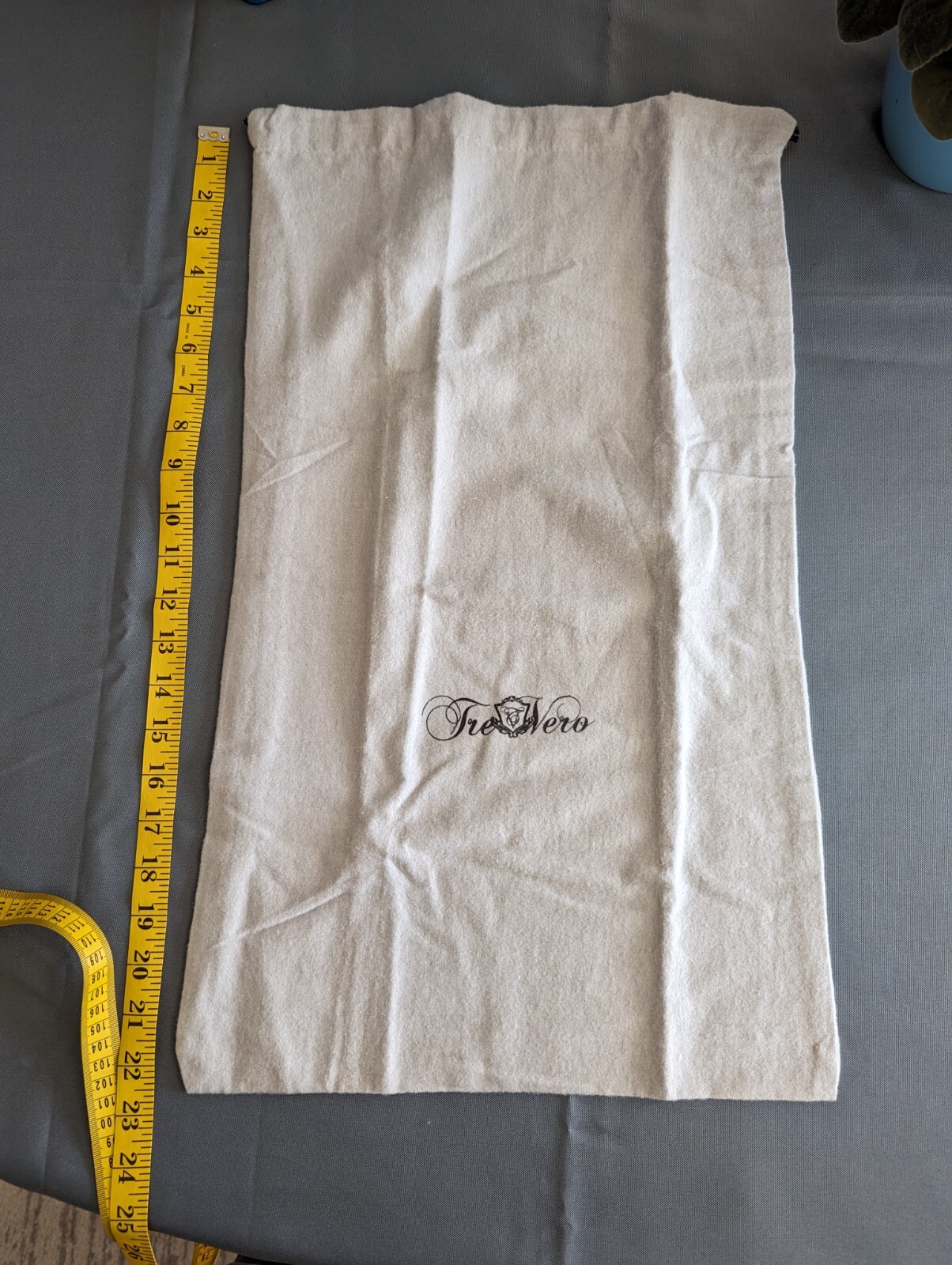 Lot of 2  Storage Travel Purse Dust Bags Saks Ft … - image 2