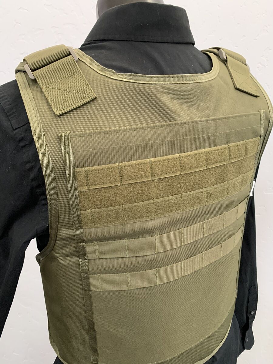 Concealable Bulletproof Vest Carrier BODY Armor Made With Kevlar 3a Xl M  2xl 3xl