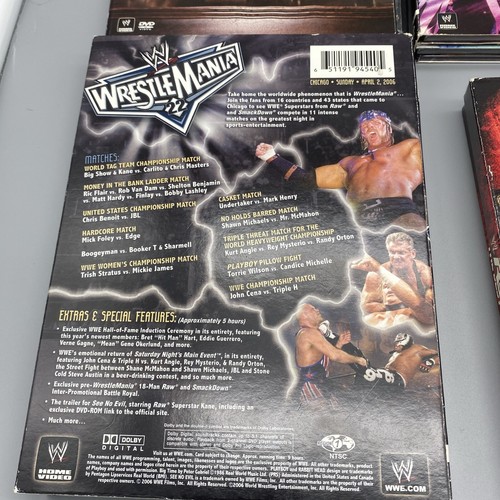 Lot Of 5 - WrestleMania 22 DVD Box Set WWE WWF RAW Randy Savage 2009 - Picture 3 of 7