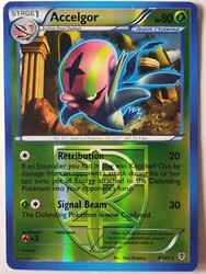 Accelgor 8/101 Plasma Blast Reverse Holo Rare