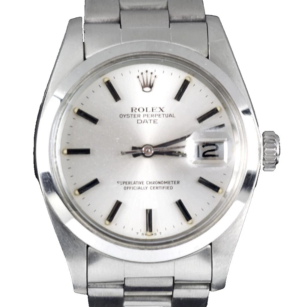 Acero Inoxidable Rolex Oyster Perpetual Plata Banda Relojes de pulsera