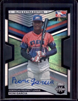 RONI GARCIA 2023 Elite Extra Edition Die-Cut #174 Autograph Auto #101/399