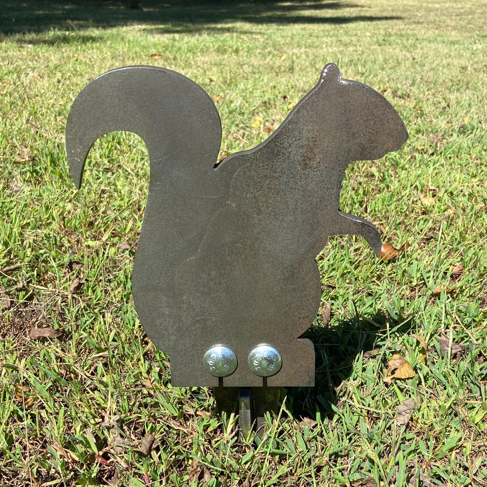 AR500 Auto Reset Squirrel Popper 9x9 Spring Reactive Steel Target  