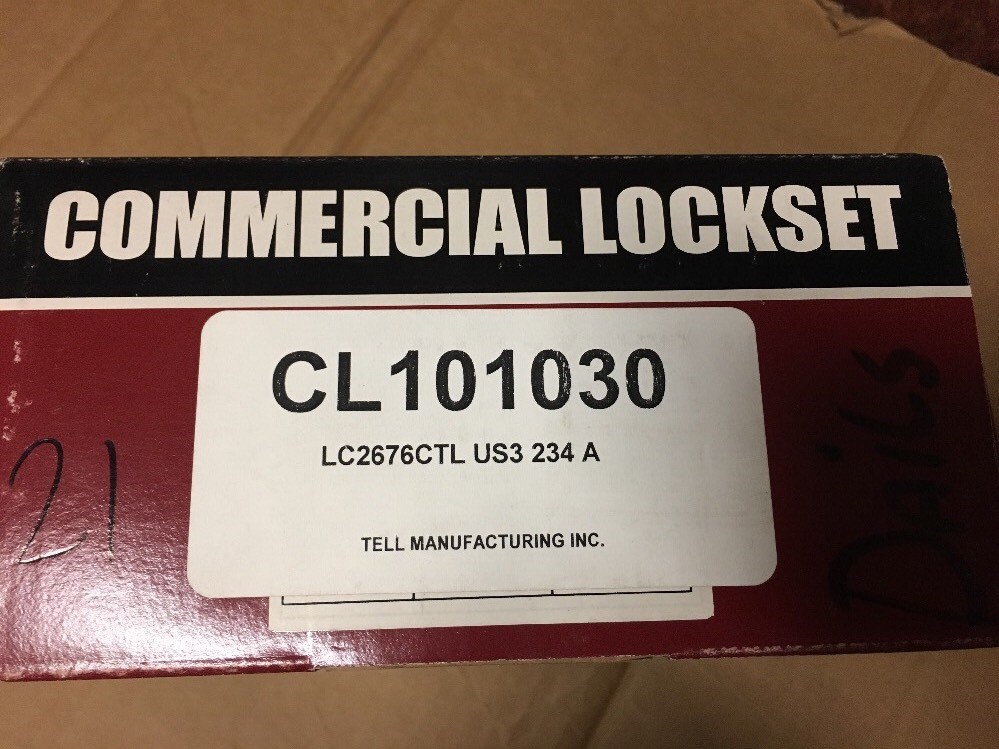 Tell Commercial Lockset LC2676CTL US3 234 A Gold NEW eBay