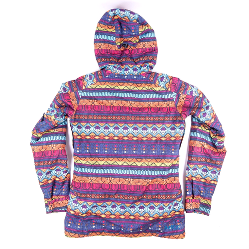 Burton Horizon Women's XS Mtn Dew Snowboard Jacket DryRide Mountain Multicolor - Picture 3 of 16