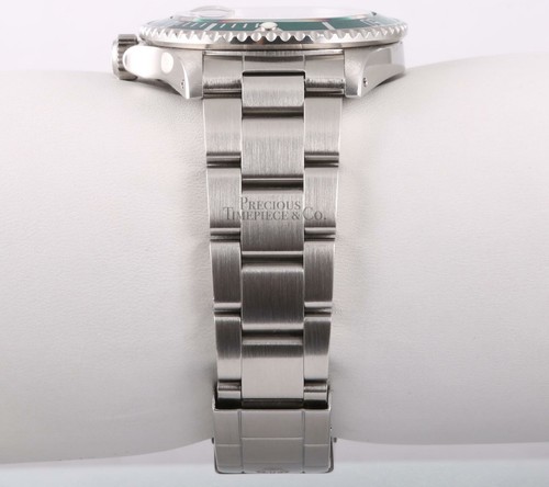 Reloj Rolex Submariner 16610 fecha acero inoxidable 40 mm - esfera negra - bisel negro - Imagen 9 de 10