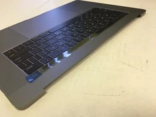 Grade A A1707 2016 2017 MacBook Pro 15" Space Gray Top case Palmrest Keyboard US