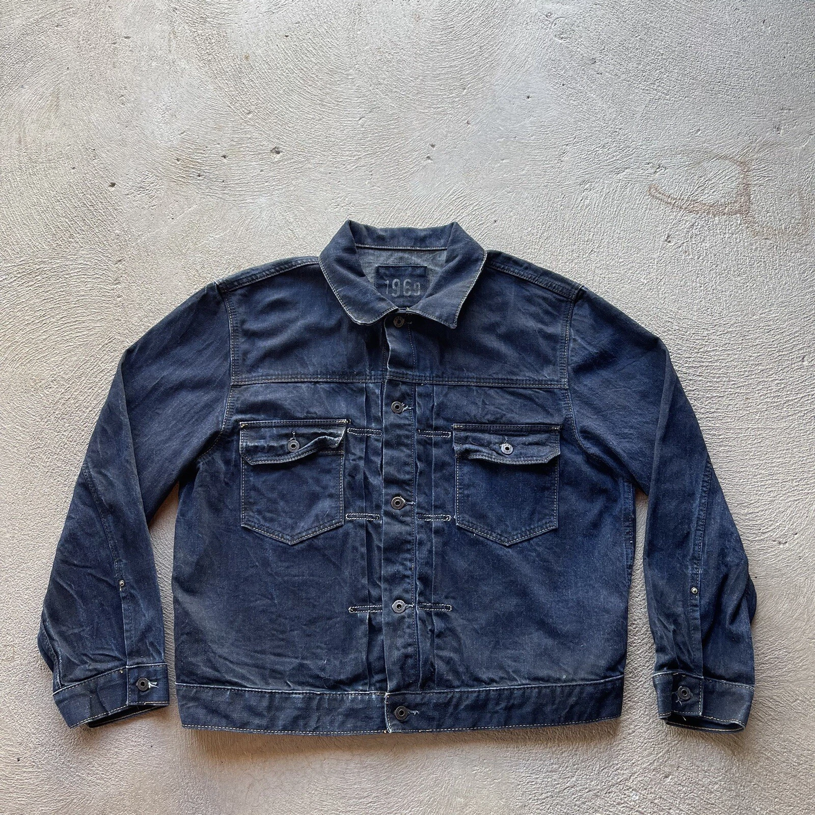 VETEMENTS Giacca Gap Uomo 2XL Blu Denim Jeans 1969 Tipo 2 Camionista Western Lavoro Cowboy