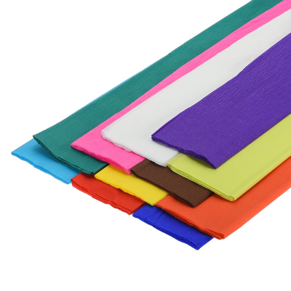 20Pcs Crepe Paper Roll Crepe Paper Decoration 3 1ft L 2 Inch W Mix 20pcs-crepe-paper-roll-crepe-paper-decoration-3-1ft-l-2-inch-w-mix