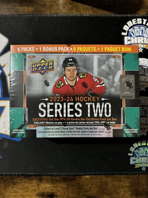 2023-24 Upper Deck Series 2 Hockey NHL Mega Box New Factory Sealed