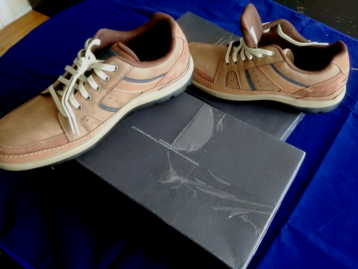 Rockport Men\'s GYK Mudguard Blucher Oxf TAN COLOR SIZE 12M Amazon.com | Rockport Men main image 3