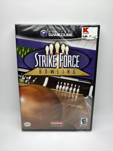 Strike Force Bowling (Nintendo GameCube, 2005) Brand New Factory Sealed Rare