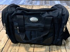 Carnegie Medium Travel Bag With Cross Body Strap Black