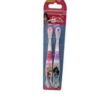 2-Pack Barbie Soft Toothbrush By Brush Buddies for Kids' Oral Care