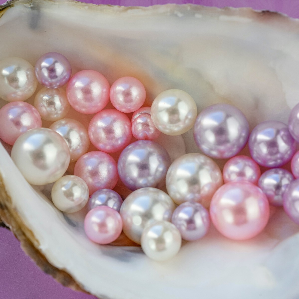 Funluck 800pcs Pearl Beads Kit For Jewelry Making - Includes Charms, Gold/Silver Beads & Tools