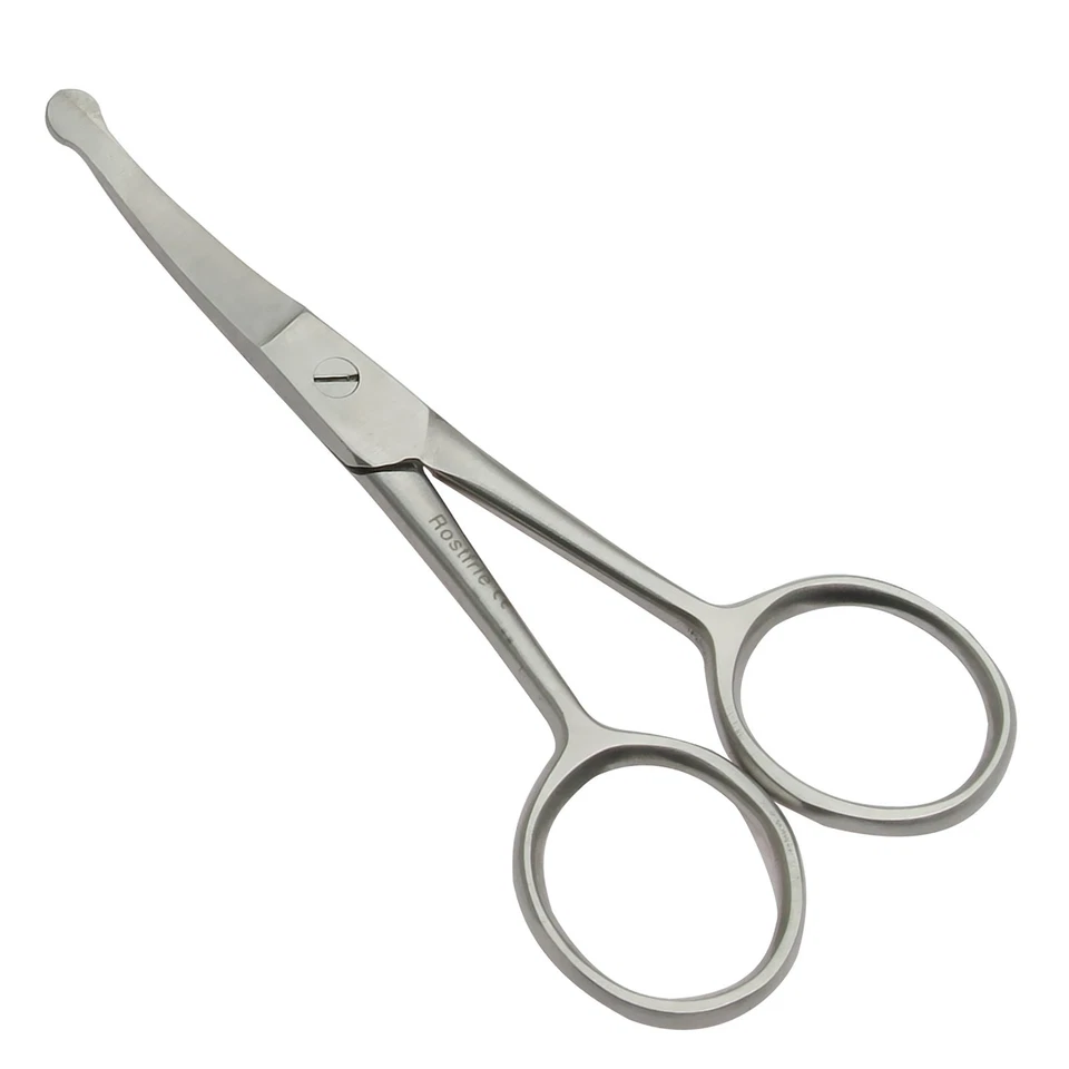 RHEIN INSTRUMENTE Nasenschere 10 cm gerade und gebogen frei wählbar aus rostfreiem Edelstahl top