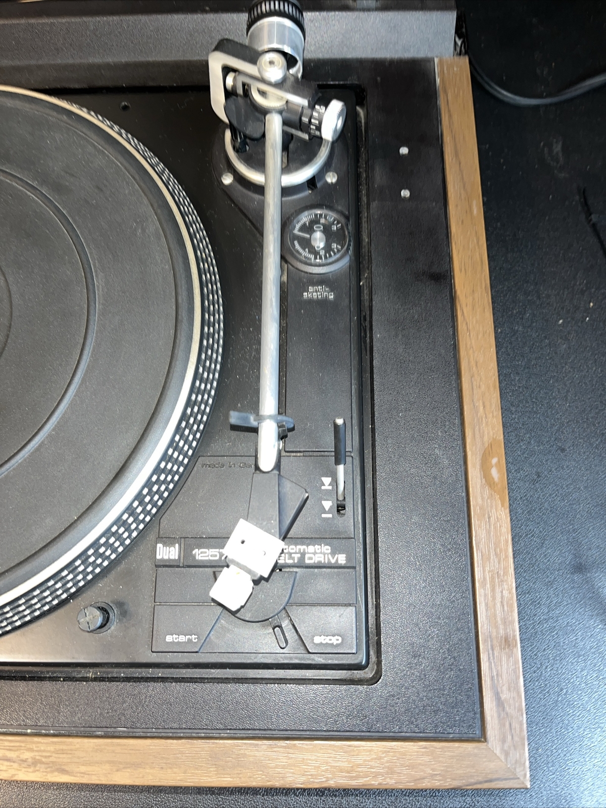 Dual CS 1257 Turntable Automatic Belt Drive Vintage HiFi Needs Some REPAIR eBay