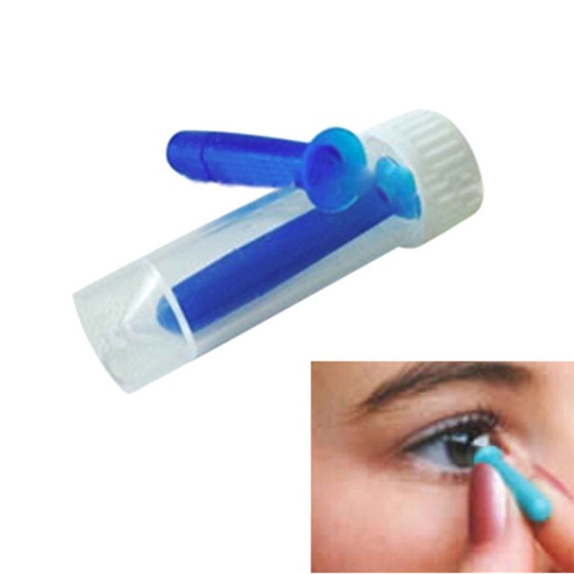 Contact Lens Inserter Plunger Suction Cup Applicator Gripper Helper