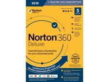 Norton 360 Deluxe 2025 Antivirus 5 Device 50GB cloud - Licence key only