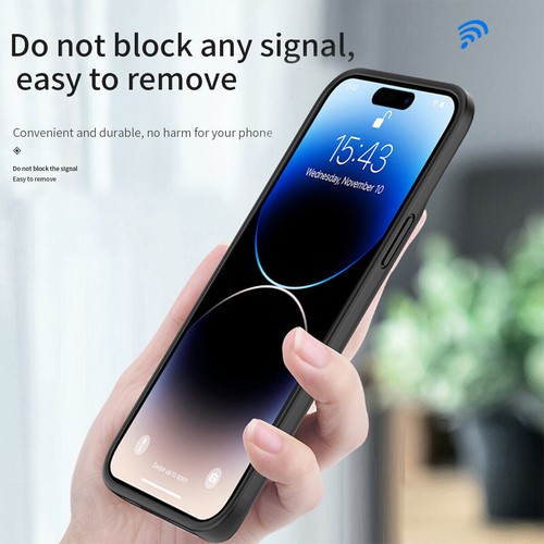 battery Case For iPhone 11 12 13 14 Pro Max XR XS Max Power Bank Charging Cover - Picture 11 of 43