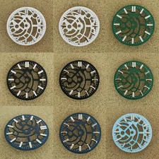 28.5MM Hollow Watch Dial with/without Green Luminous For Japanese NH70 Movement