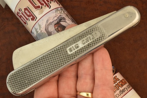 COOPER CUTLERY MADE IN USA BIG CHIEF JUMBO SHEEP FOOT BARLOW KNIFE NICE 2022