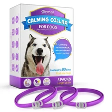 90 Day Calming Collar for Dogs Natural Calming Pheromones Embedded Anxiety Relax