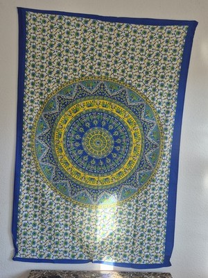 Wandteppich Baumwolle Boho Mandala 140×200cm
