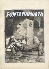 Galep Aurelio - China e tempera Originale - Collana libri gialli NERBINI 1947