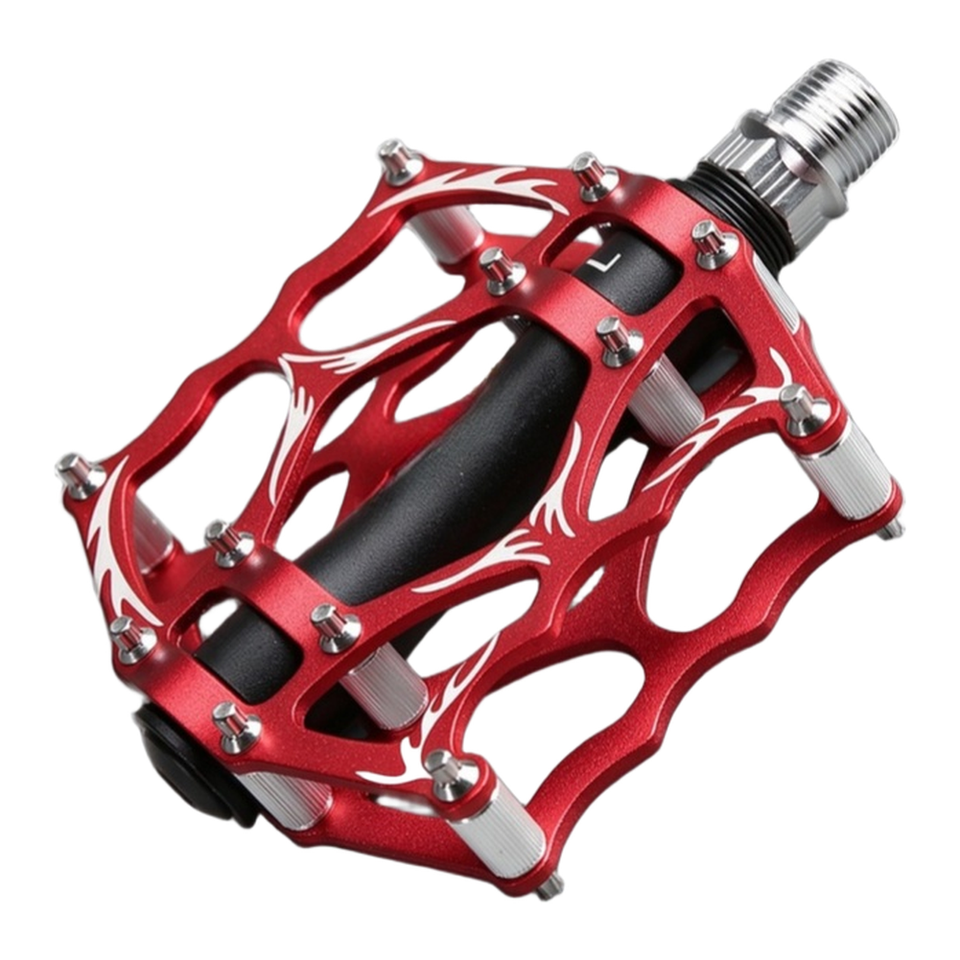 Aluminum Bike Pedals 9/16 Inch Thread L R Marked for Easy Installation ...