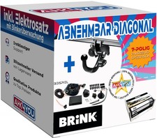 AHK BRINK für Mercedes Vito 05-10 diagonal abnehmbar + 7-pol BRINK ES SPEZ AHK BRINK für Mercedes Vito 05-10 diagonal abnehmbar + 7-pol BRINK ES SPEZ