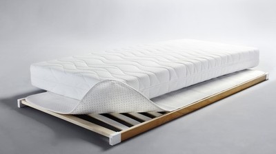 DORMISETTE Protect & Care Noppen-Matratzen-Unterlage, Farbe weiß