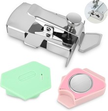 3er Set Magnetische Nahtf&uuml;hrung Edelstahl f&uuml;r N&auml;hmaschinen pr&auml;zises N&auml;hen