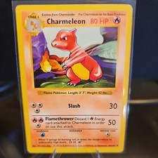 1999 charmeleon pokemon card BASE SET 1ST EDITION #24 PSA 10 Buy this amazing trading card from our collection Charmander & Charmeleon (07) [1999