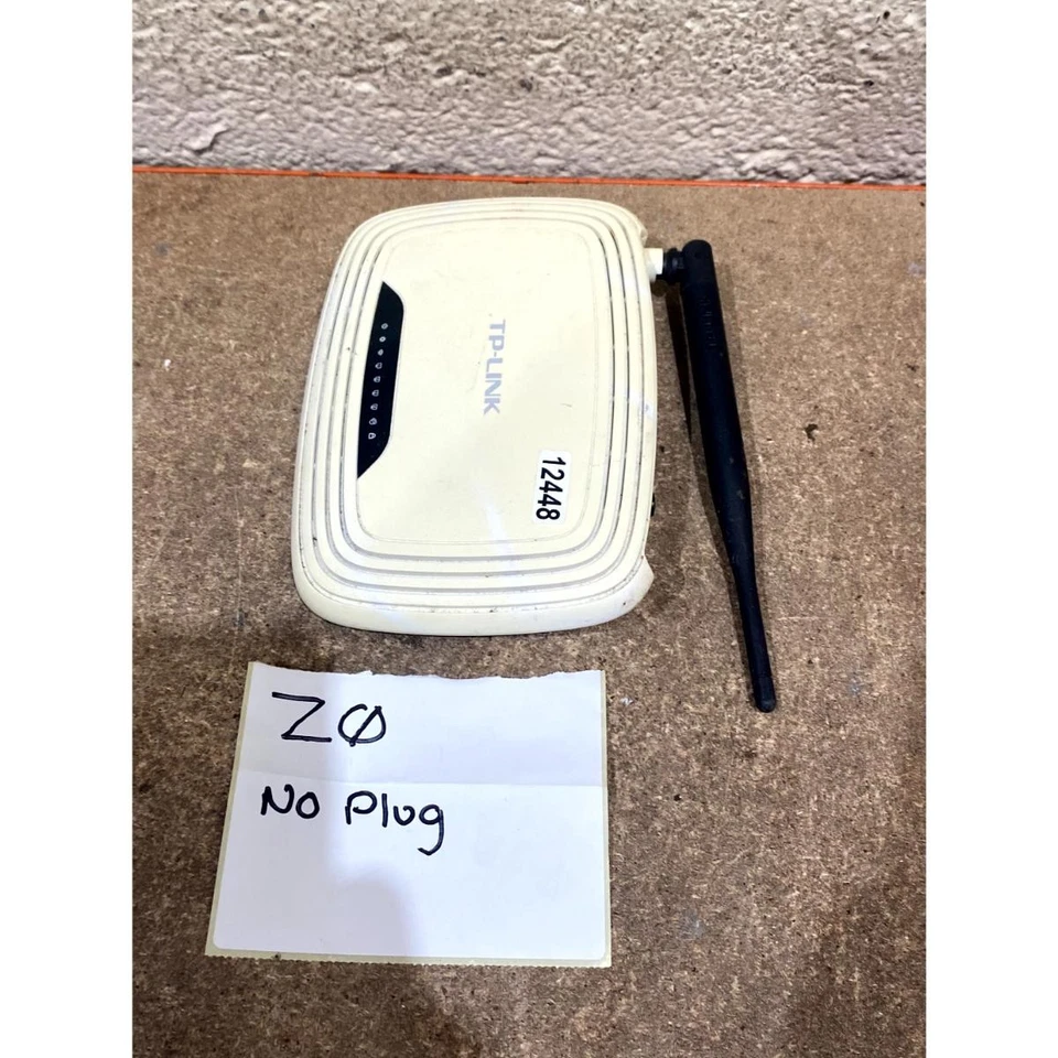 TP-Link TL-WR740N Wireless N Router White 150Mbps 2.4Ghz 4-Ethernet Port Compact - Image 3 of 4