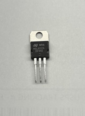  IRF840 MOSFET N-CH 500V 8A TO220AB, ST Microelectronics  Qty- 10 pcs