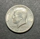 1971 D Half Dollar Kennedy Half Dollar 50 Cent Coin Avg Circ
