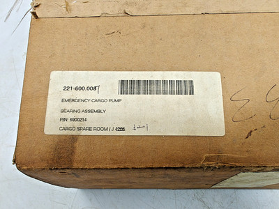 MRC P314S1ST CRYODYNAMICS Kugellager MRC SN: 081 PN: 6900214 C 6314 Lager