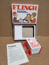 Parker Brothers Flinch Famous Card Game Vintage 1976 Complete