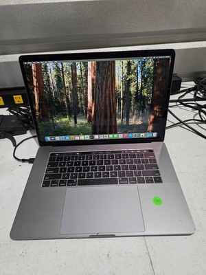 MacBook Pro 15 Touch Bar Silver 2019  i7 16GB 1TB Radeon Pro 555X Sequoia #1501