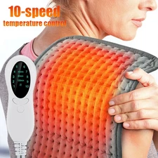 Electric Heating pad for Back Pain and Cramps Relief - 86℉~158℉ 2 Hour Auto Off