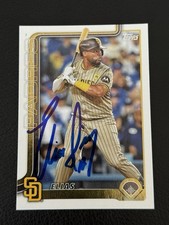 Elias Diaz Signed Autographed 2025 Topps Series Two 2 Padres Auto #501
