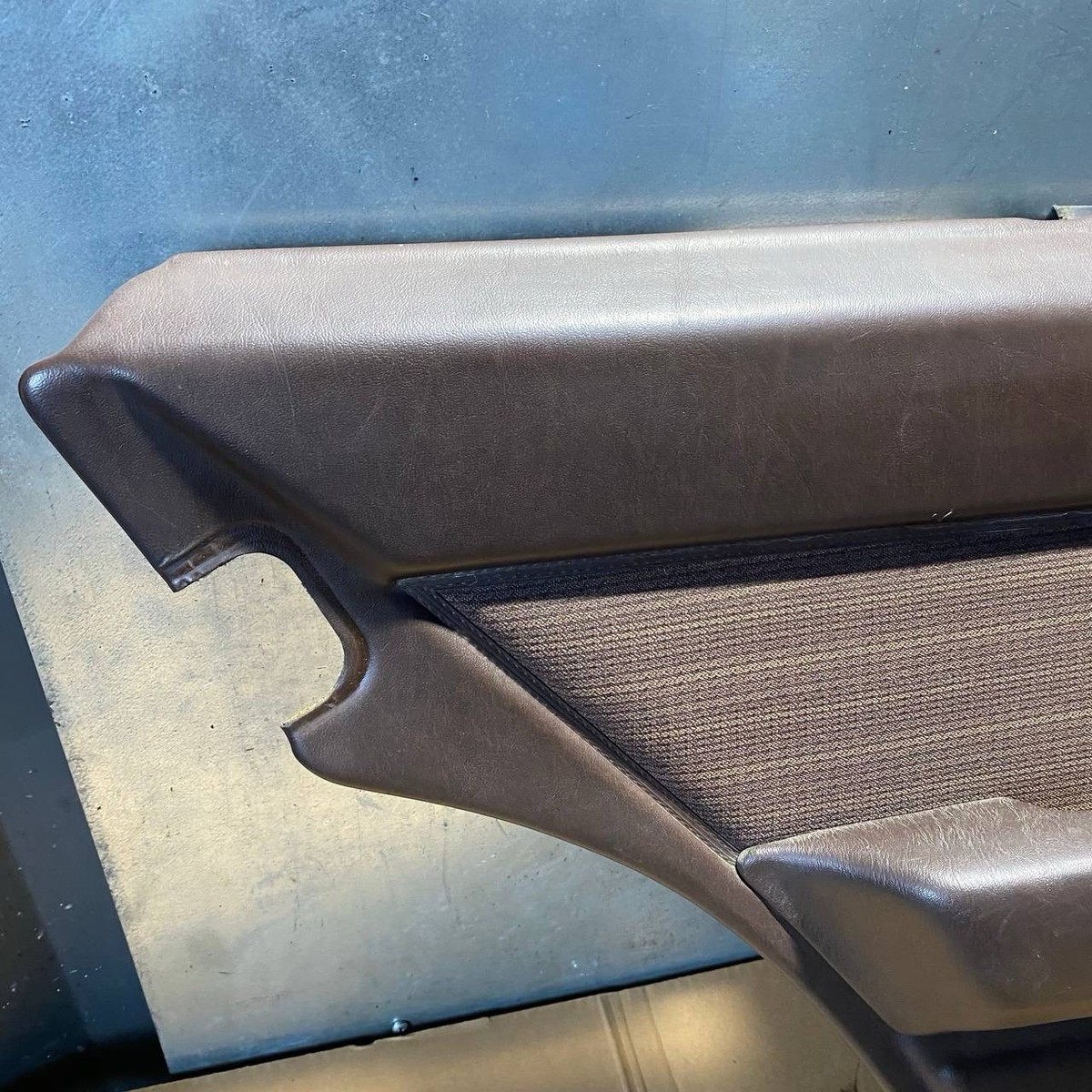 Mercedes-Benz W124 Interior Rear Left Door Panel Trim Brown