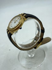 Louis Erard 0926-1370 Quartz Swiss Watch Ivory Dial Gold Color Leather Strap