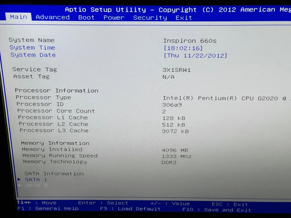 Dell Inspiron 660s SFF Intel Pentium G2020 2.9GHz 4GB RAM - NO HDD - Image 3 of 4