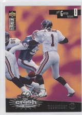 1996 Collector's Choice You Crash the Game Silver Jeff George (November 17) 0a1