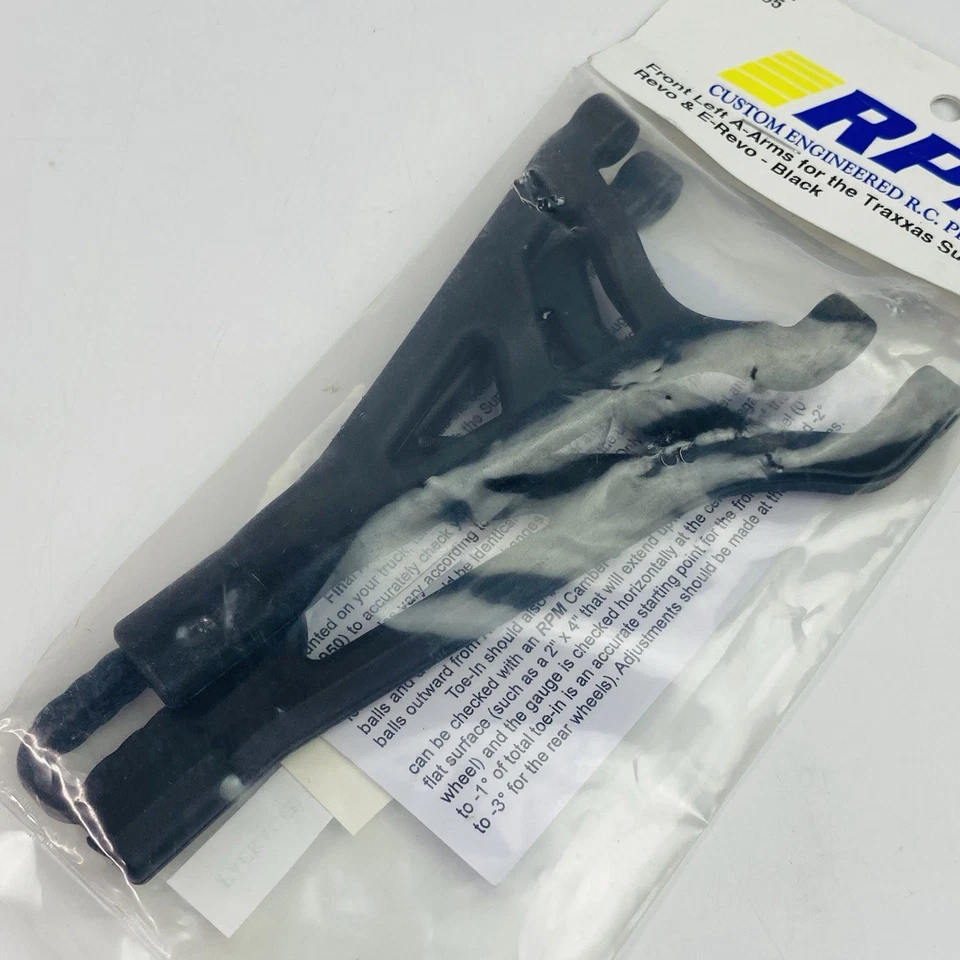 RPM 70372 Front Left A-Arms For Traxxas Summit/Revo & E-Revo-Black NEW - Image 3 of 4