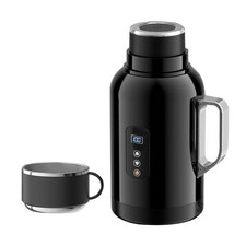 1500ml Heated Smart Car Heating Cup Temperature Control Electric Kettle 12V/24V